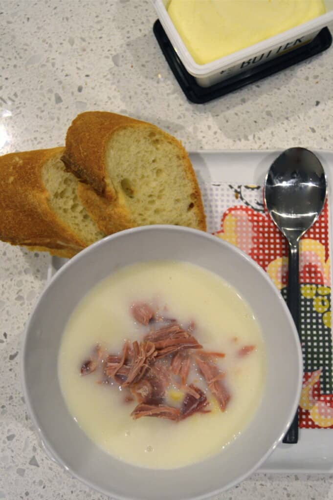 Kasslersuppe Kassler soup Pork Smoked Brined