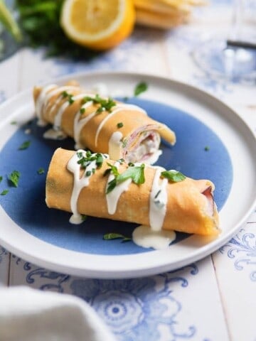 Easy White Asparagus Crepes