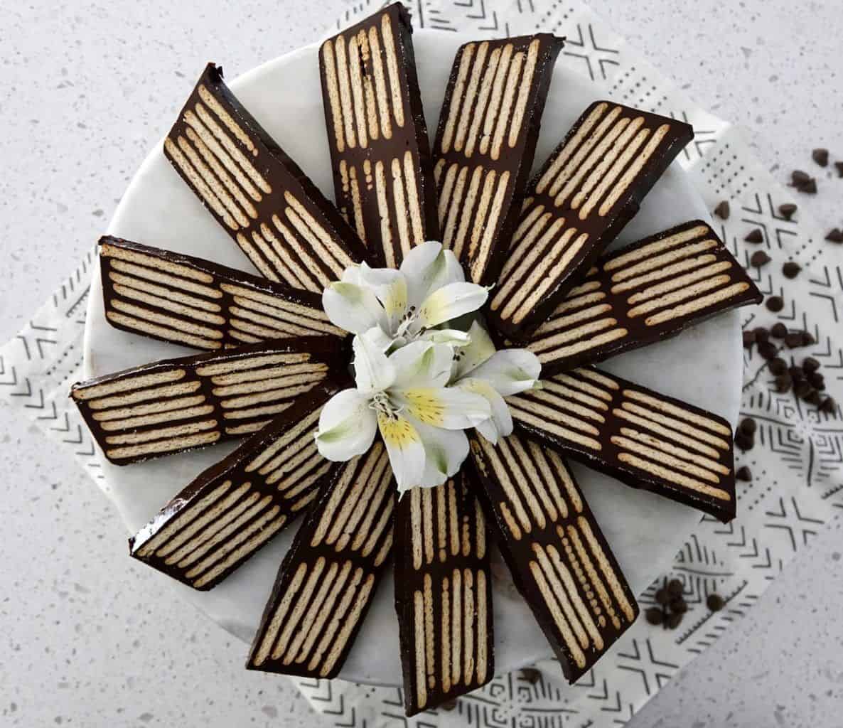 Kalter Hund on a platter.