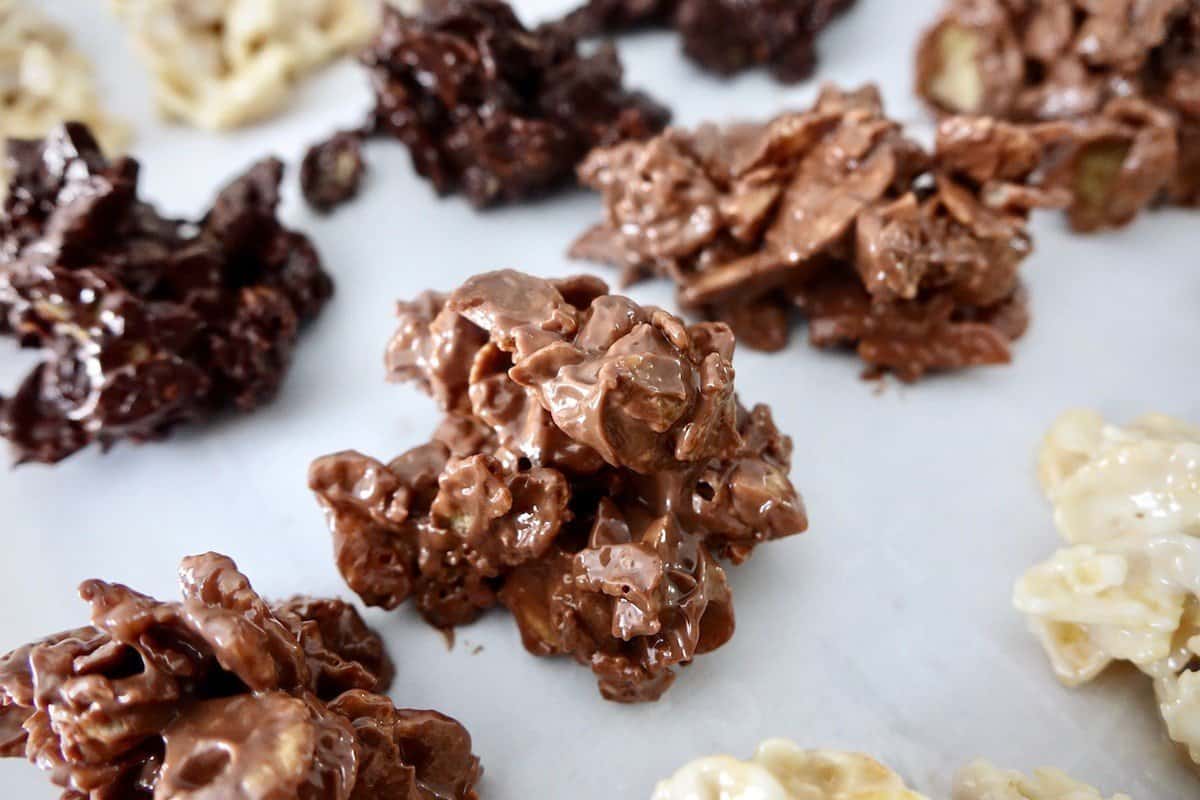 Schokocrossies with Milk, White and Dark Chocolate