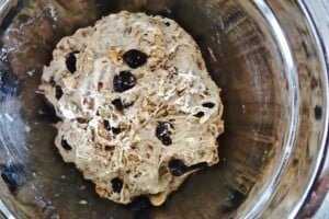 Müslibrötchen dough