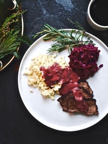 glühweinbraten mulled wine roast