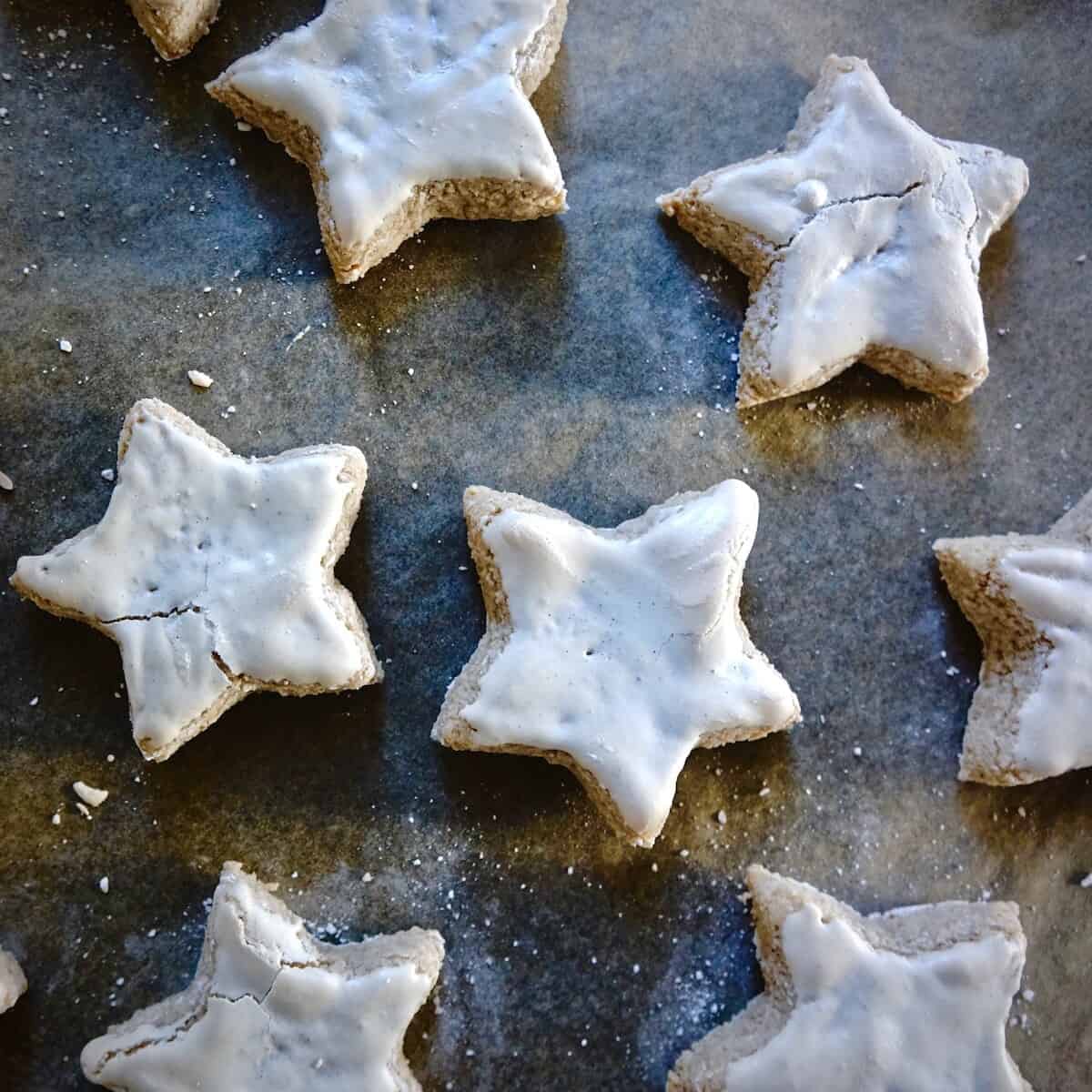dirndl kitchen zimtstern german cinnamon cookie recipe6