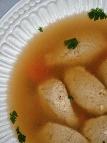 dirndl kitchen griessklosschensuppe semolina dumpling soup5