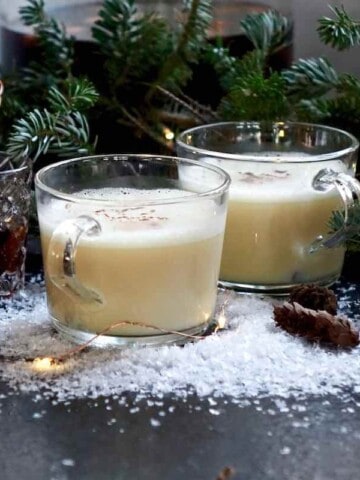 Eierpunsch Recipe German Spiked Eggnog Cocktail dirndl kitchen