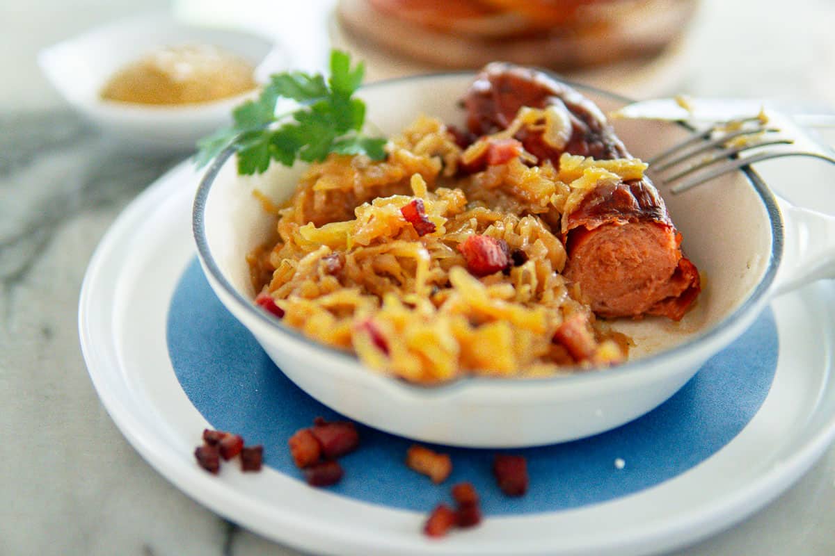 sauerkraut with meat