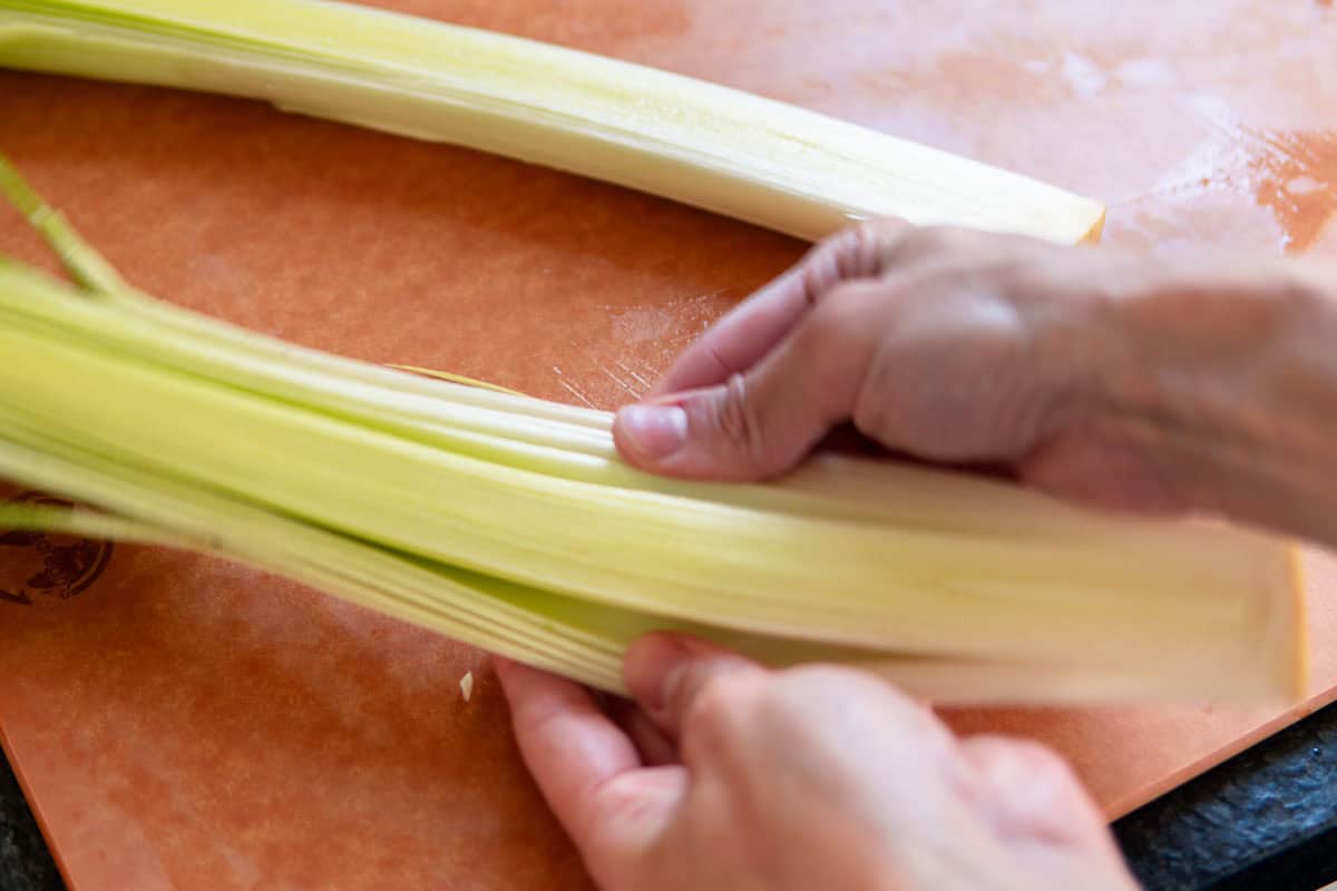 how to clean leeks