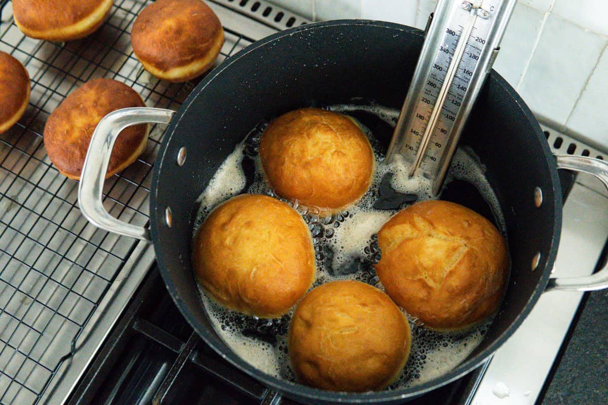 How to make donuts German Berliner.