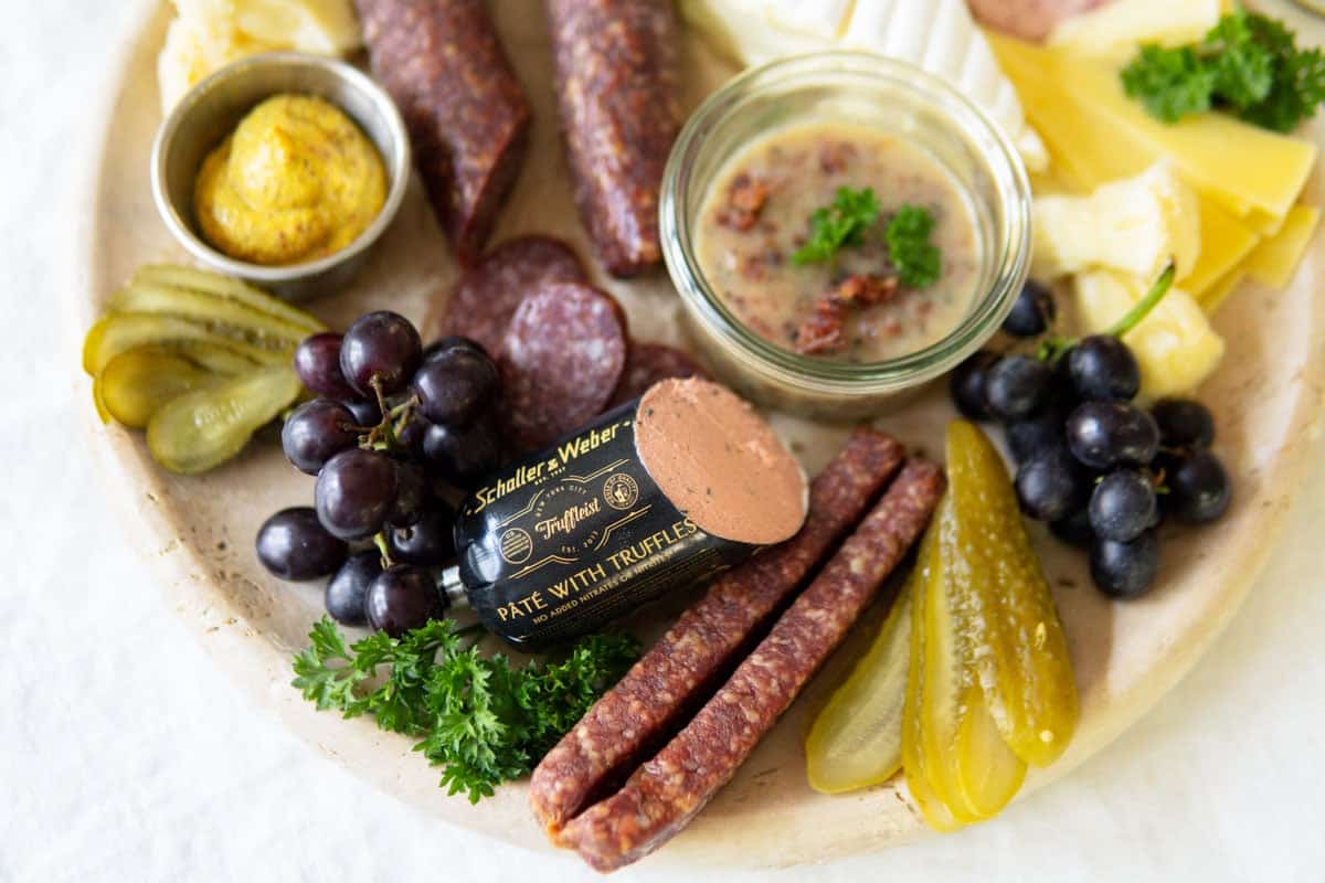 Meats for a German Vesperplatte.